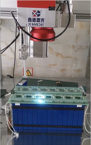 Correct operation procedure of laser welding machine on and off