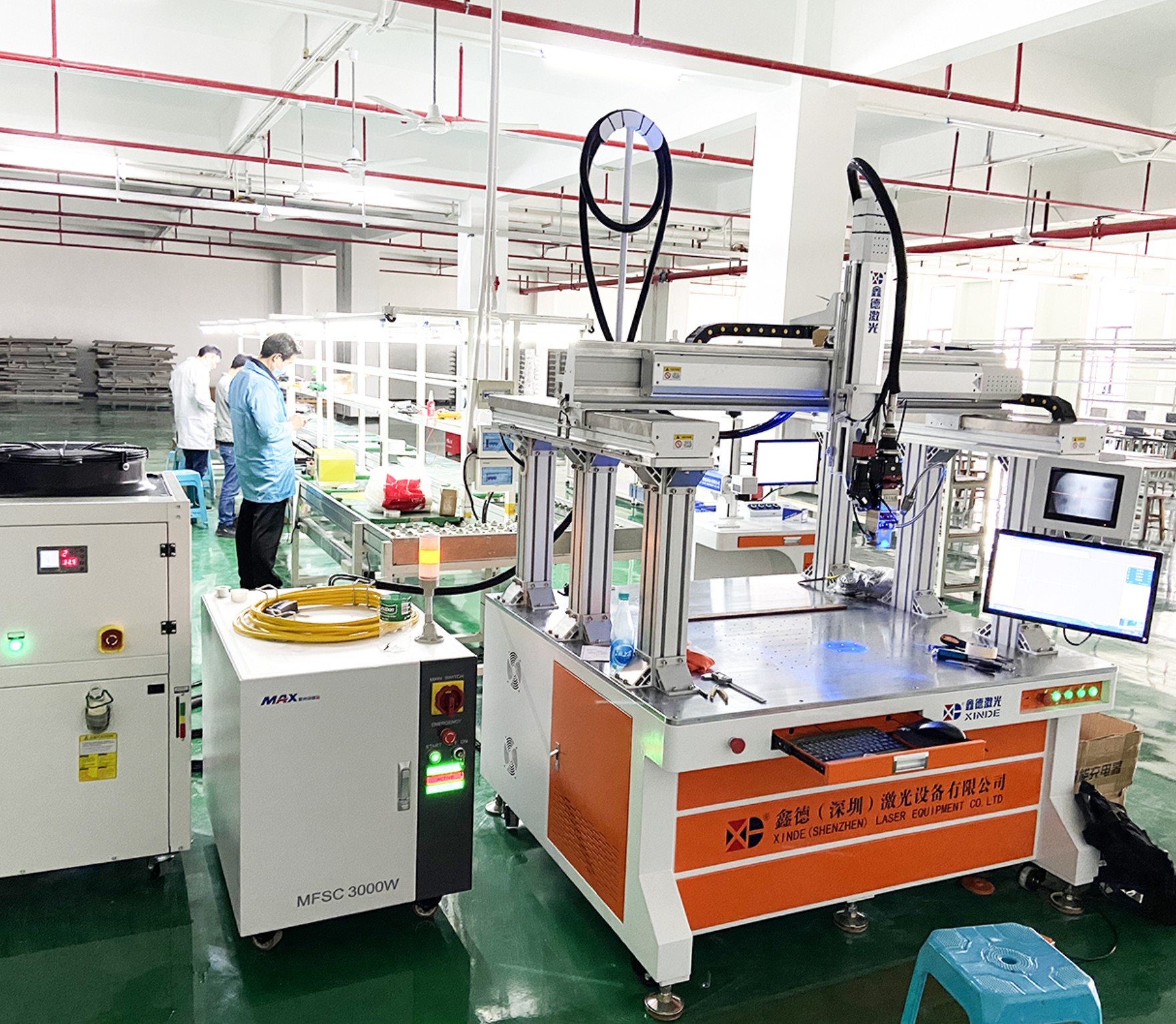 电池极耳精密焊接