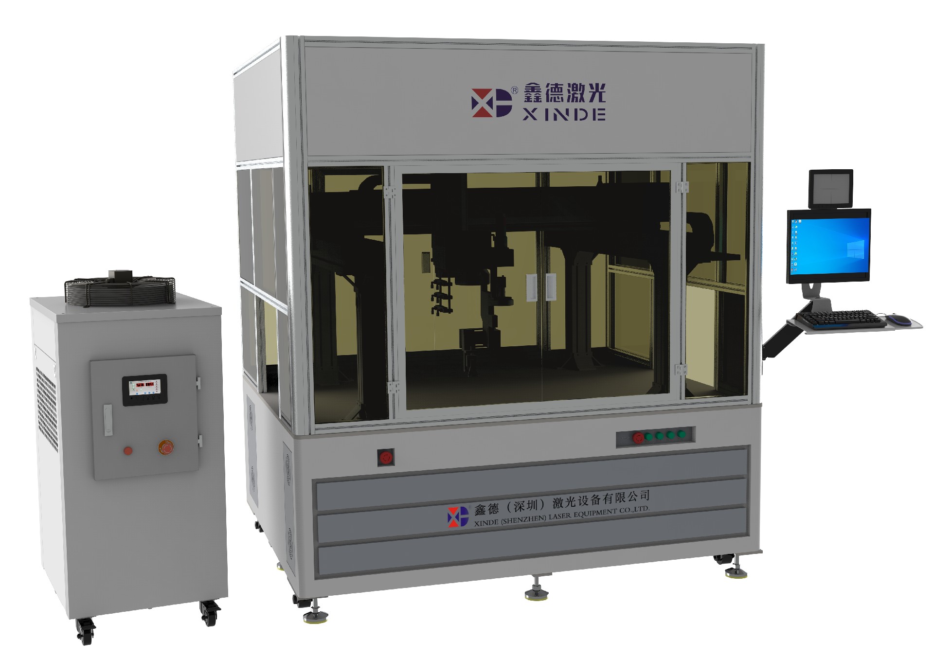 封闭式龙门振镜连续激光焊接机的焊接应用及优势